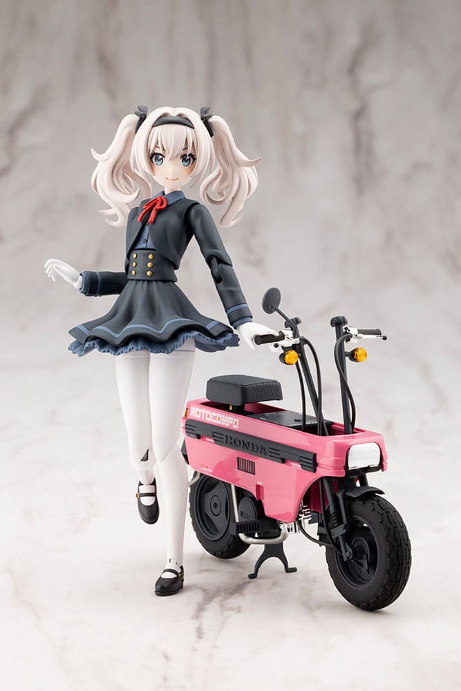Sousai Shojo Teien Plastic Model Kit 1/10 Emma Koishikawa Nocturne with Honda AB12 Motocompo 14 cm - Z POP Toys