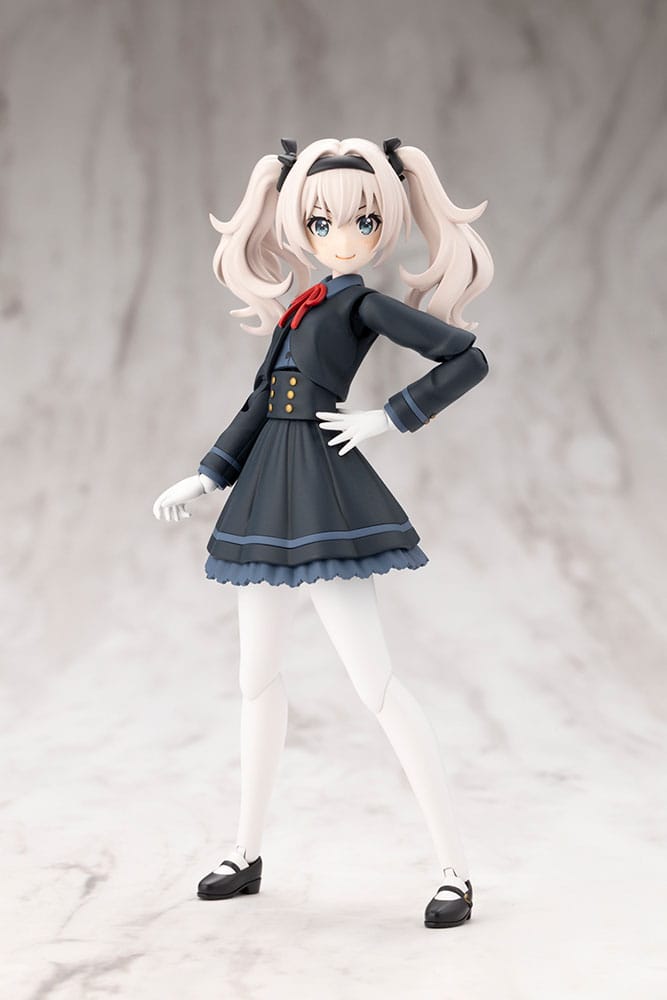 Sousai Shojo Teien Plastic Model Kit 1/10 Emma Koishikawa Nocturne with Honda AB12 Motocompo 14 cm - Z POP Toys