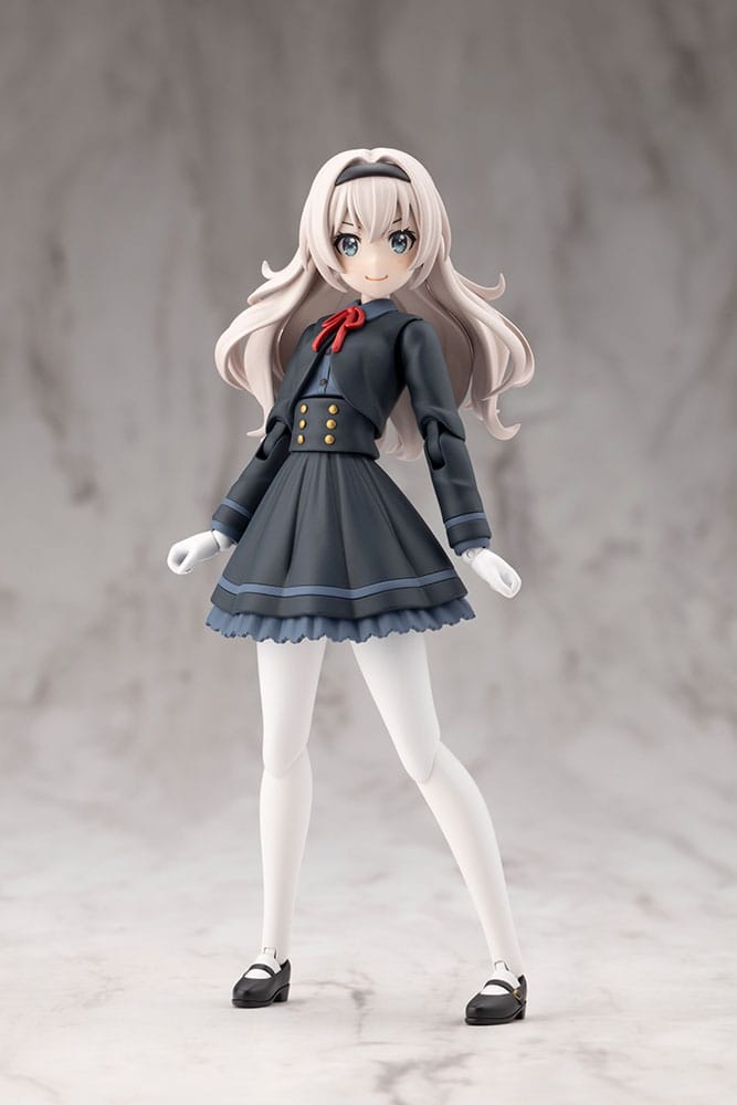 Sousai Shojo Teien Plastic Model Kit 1/10 Emma Koishikawa Nocturne with Honda AB12 Motocompo 14 cm - Z POP Toys