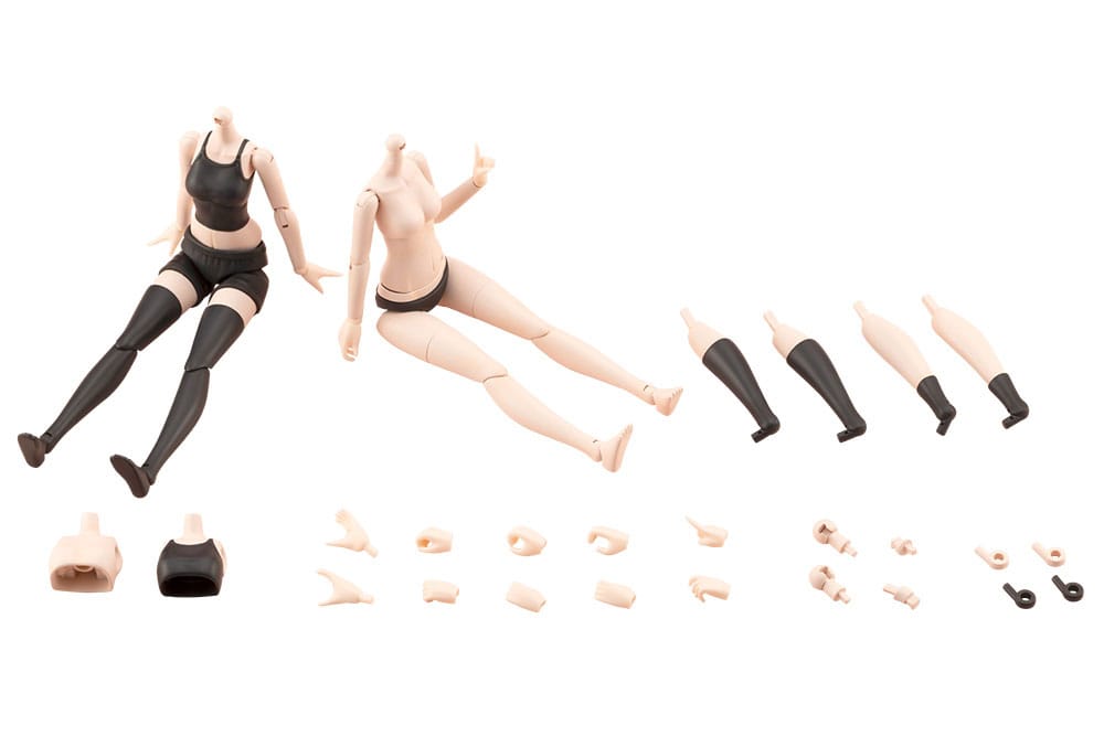 Sousai Shojo Teien Accesorios para las Figuras 1/10 Dress Up Body Body Color C Size S - Z POP Toys