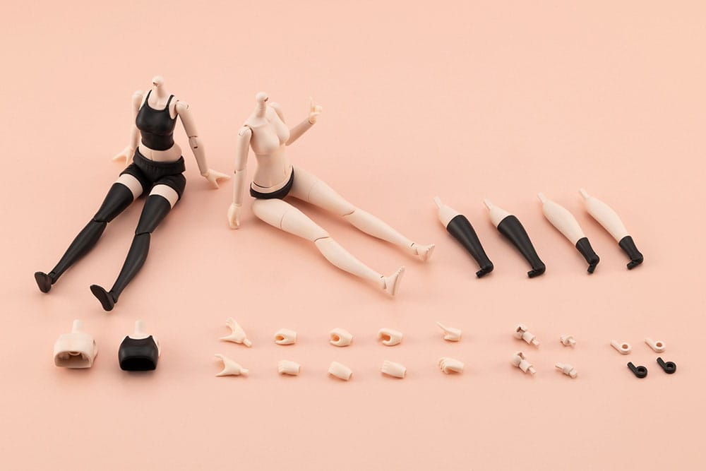 Sousai Shojo Teien Accesorios para las Figuras 1/10 Dress Up Body Body Color C Size S - Z POP Toys