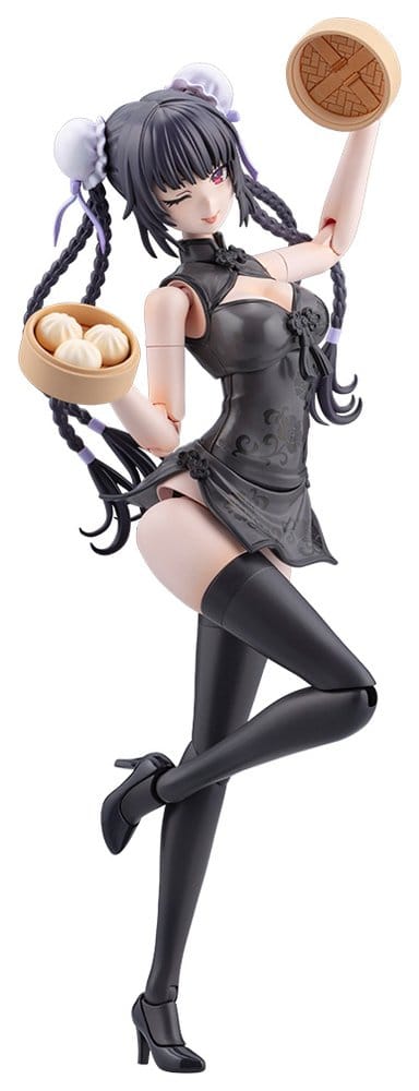 Sousaishojoteien Maqueta Plastic Model Kit 1/10 Kuon Yakushiji Qipao Costume 17 cm