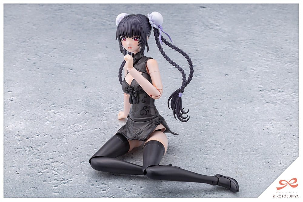 Sousaishojoteien Maqueta Plastic Model Kit 1/10 Kuon Yakushiji Qipao Costume 17 cm