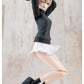 Sousai Shojo Teien Plastic Model Kit 1/10 Rui Saotome Touhou High School Tracksuit Dreaming Style Midnight Onyx 16 cm