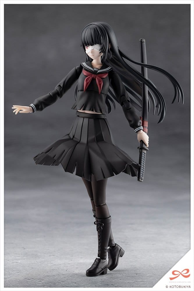 Sousai Shojo Teien Maqueta Plastic Model Kit 1/10 Kuon Yakushiji Maria Kagaribi Damage Ver. 16 cm