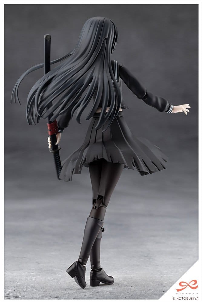 Sousai Shojo Teien Maqueta Plastic Model Kit 1/10 Kuon Yakushiji Maria Kagaribi Damage Ver. 16 cm