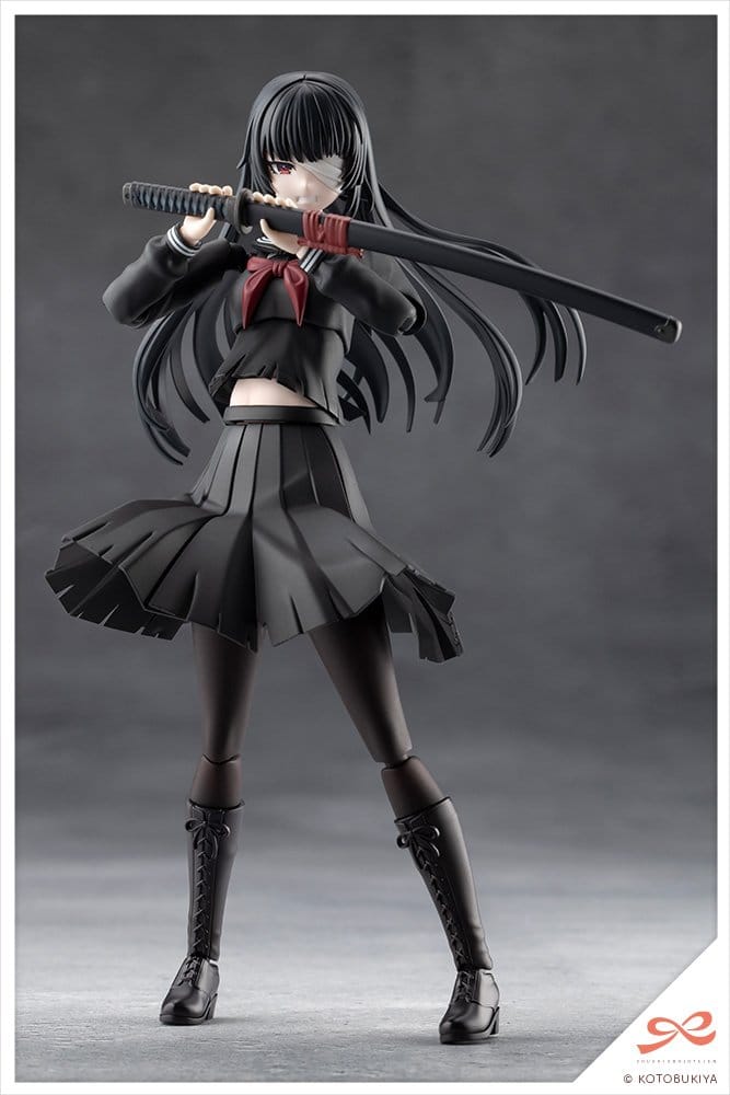 Sousai Shojo Teien Maqueta Plastic Model Kit 1/10 Kuon Yakushiji Maria Kagaribi Damage Ver. 16 cm