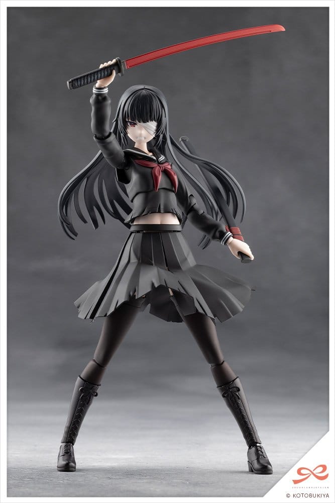 Sousai Shojo Teien Maqueta Plastic Model Kit 1/10 Kuon Yakushiji Maria Kagaribi Damage Ver. 16 cm