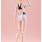 Sousaishojoteien Maqueta Plastic Model Kit 1/10 Rui Saotome Touou High School Competitive Swimsuit Dreaming Style White Dolphin 16 cm