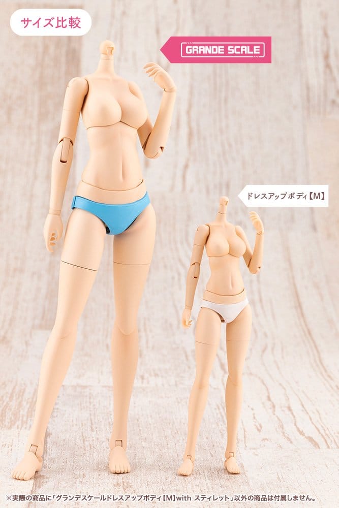 Sousaishojoteien Maqueta Plastic Model Kit Grand Scale Dress Up Body M with Stylet 25 cm