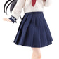 Sousaishojoteien Maqueta Plastic Model Kit 1/10 Kiru Pla Kuon Yakushiji Touou High School Uniform 16 cm