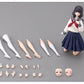 Sousaishojoteien Maqueta Plastic Model Kit 1/10 Kiru Pla Kuon Yakushiji Touou High School Uniform 16 cm