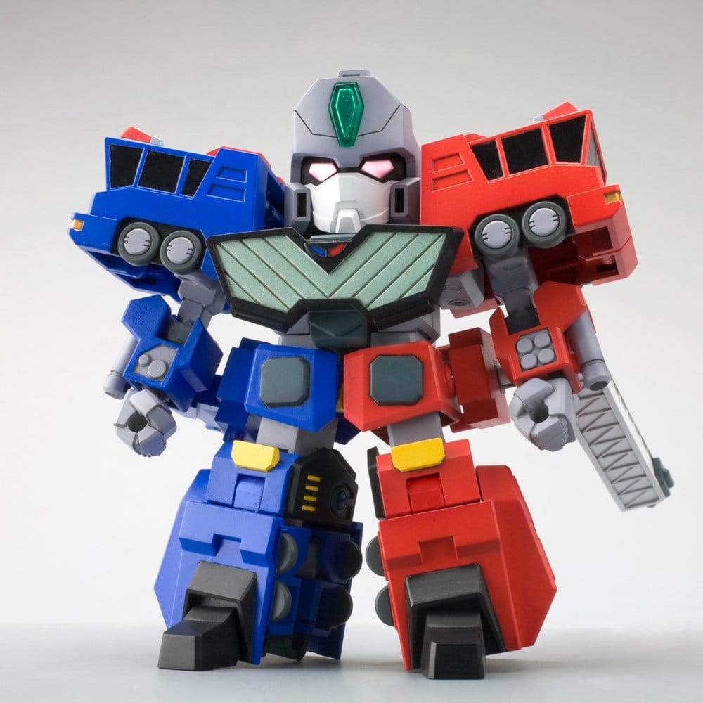 The King of Braves GaoGaiGar Maqueta Plastic Model Kit D-Style Cho Ryu Jin (Reproduction) 10 cm