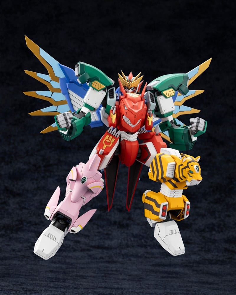 The Red Ranger Becomes an Adventurer in Another World Maqueta Plastic Model Kit Maximum Kizuna Kaiser 17 cm - Z POP Toys