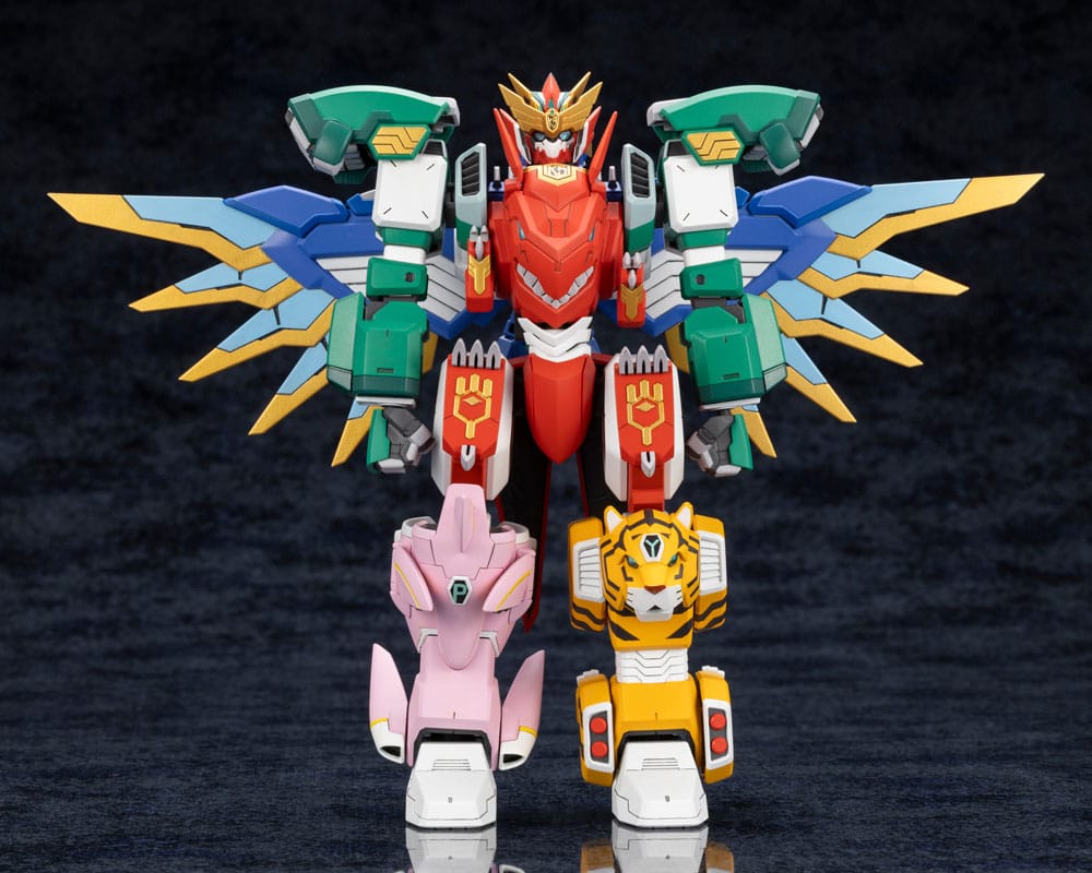 The Red Ranger Becomes an Adventurer in Another World Maqueta Plastic Model Kit Maximum Kizuna Kaiser 17 cm - Z POP Toys