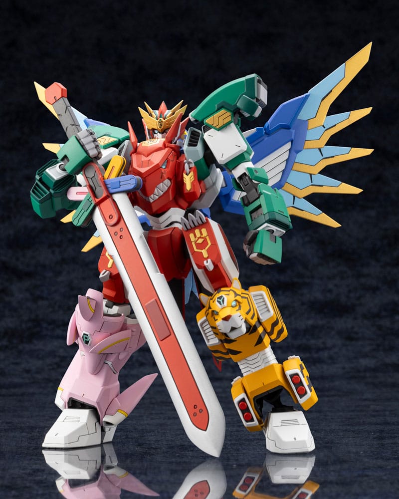 The Red Ranger Becomes an Adventurer in Another World Maqueta Plastic Model Kit Maximum Kizuna Kaiser 17 cm - Z POP Toys