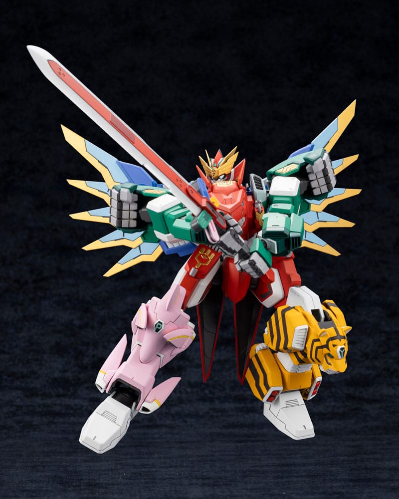 The Red Ranger Becomes an Adventurer in Another World Maqueta Plastic Model Kit Maximum Kizuna Kaiser 17 cm - Z POP Toys