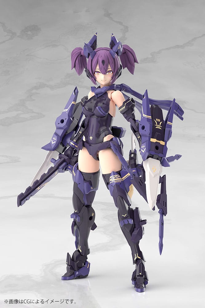 Megami Device Maqueta Plastic Model Kit 1/1 Asra Ninja Kaname Shadow Edition Full Package 14 cm - Z POP Toys