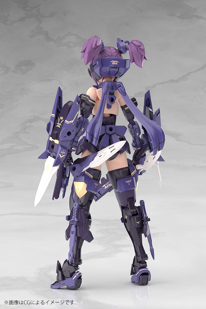 Megami Device Maqueta Plastic Model Kit 1/1 Asra Ninja Kaname Shadow Edition Full Package 14 cm - Z POP Toys