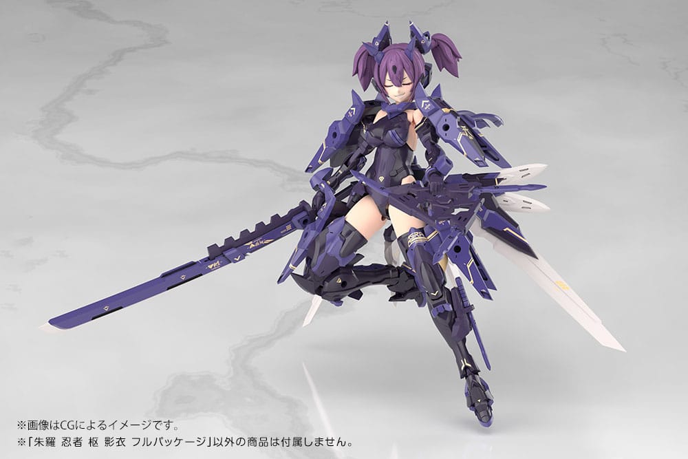 Megami Device Maqueta Plastic Model Kit 1/1 Asra Ninja Kaname Shadow Edition Full Package 14 cm - Z POP Toys