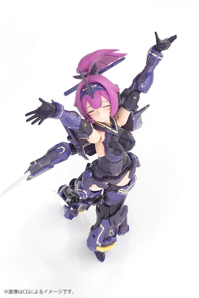 Megami Device Maqueta Plastic Model Kit 1/1 Asra Archer Kizuna Shadow Edition Full Package 14 cm