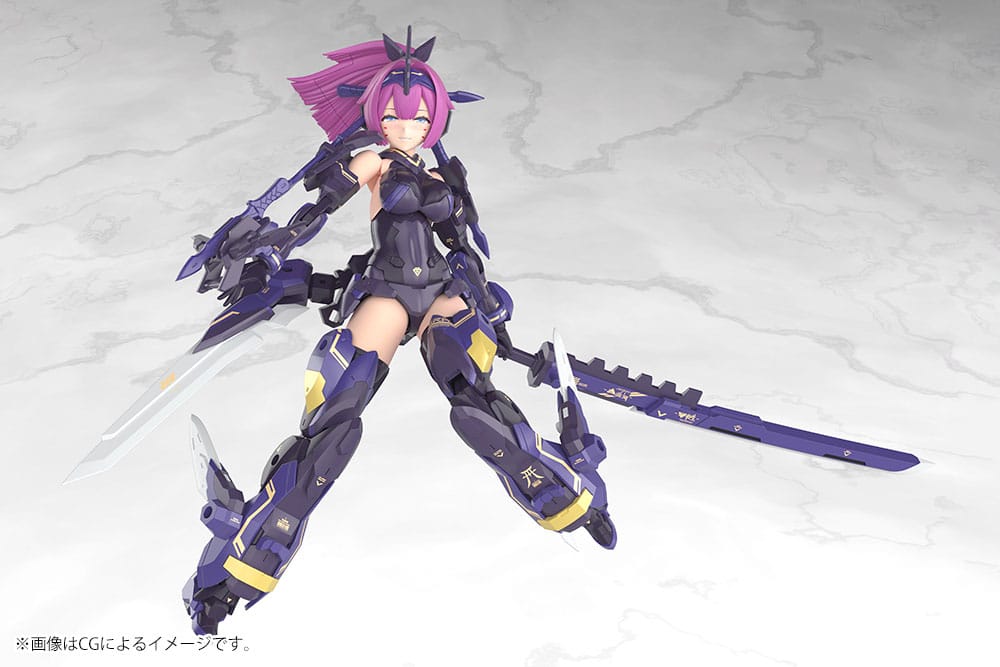 Megami Device Maqueta Plastic Model Kit 1/1 Asra Archer Kizuna Shadow Edition Full Package 14 cm