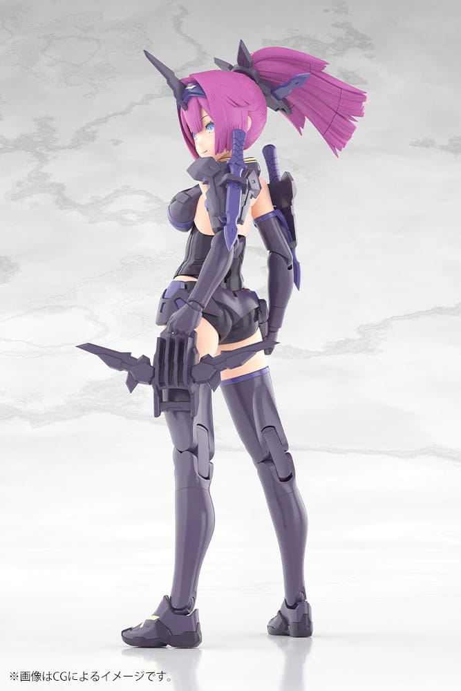 Megami Device Maqueta Plastic Model Kit 1/1 Asra Archer Kizuna Shadow Edition Full Package 14 cm