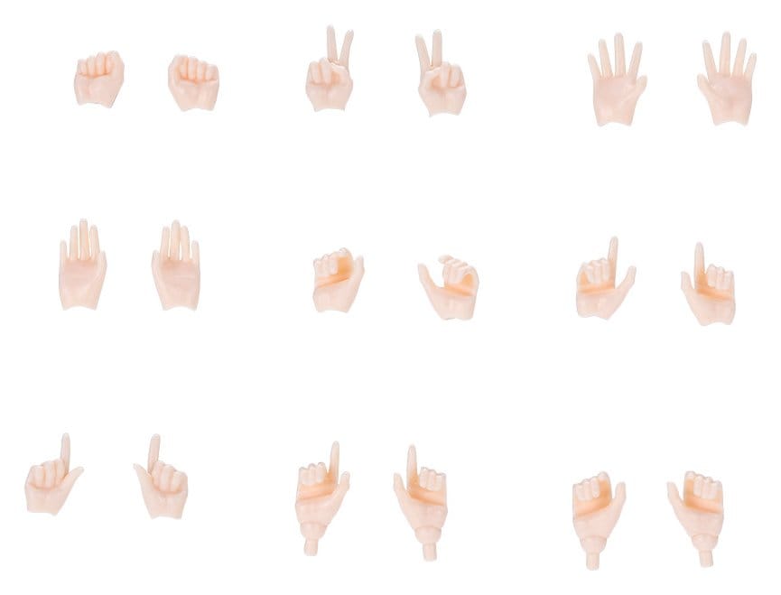 Megami Device M.S.G. Accesorios para Maquetas Plastic Model Kit 09 Hand Set Skin Color C