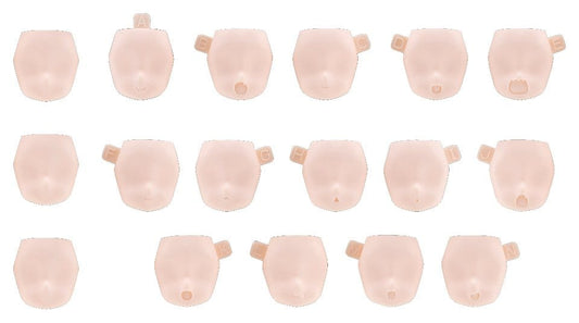 Megami Device M.S.G. Accesorios para Maquetas Plastic Model Kit 10 Face Set Puni Mofu 01 Skin Color B