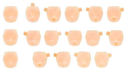 Megami Device M.S.G. Accesorios para Maquetas Plastic Model Kit 1/1 10 Face Set Puni Mofu 01 Skin Color D