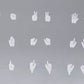 Megami Device M.S.G. Accesorios para Maquetas Plastic Model Kit 1/1 09 Hand Set Skin Color White