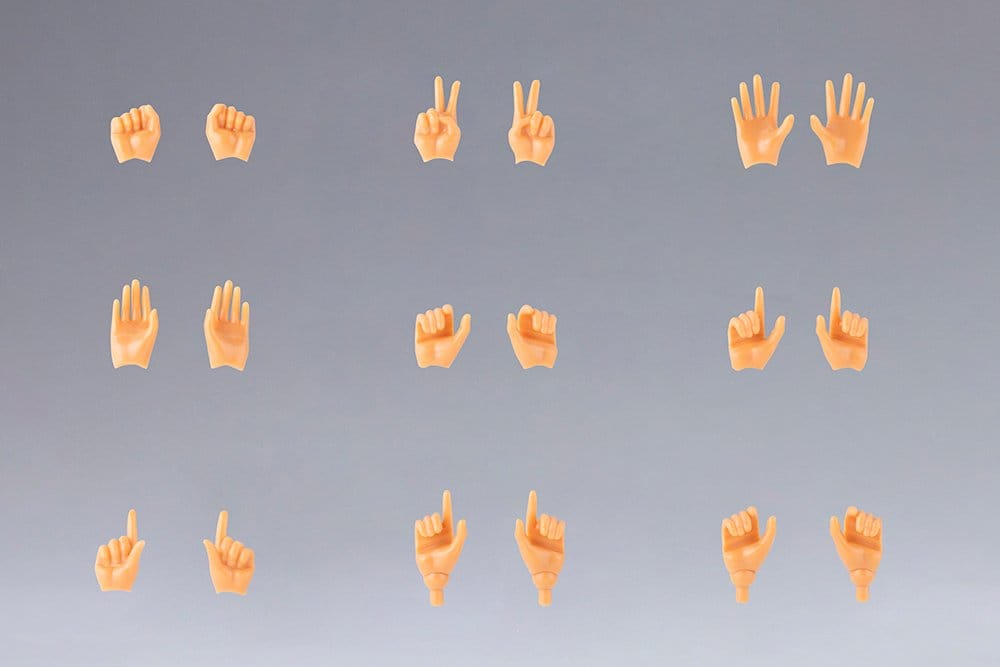 Megami Device M.S.G. Accesorios para Maquetas Plastic Model Kit 1/1 09 Hand Set Skin Color E