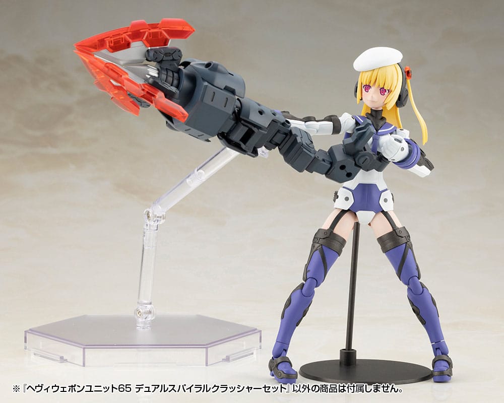 Kotobukiya M.S.G. Accesorios Heavy Weapon Unit 65 Dual Spiral Crusher Set - Z POP Toys