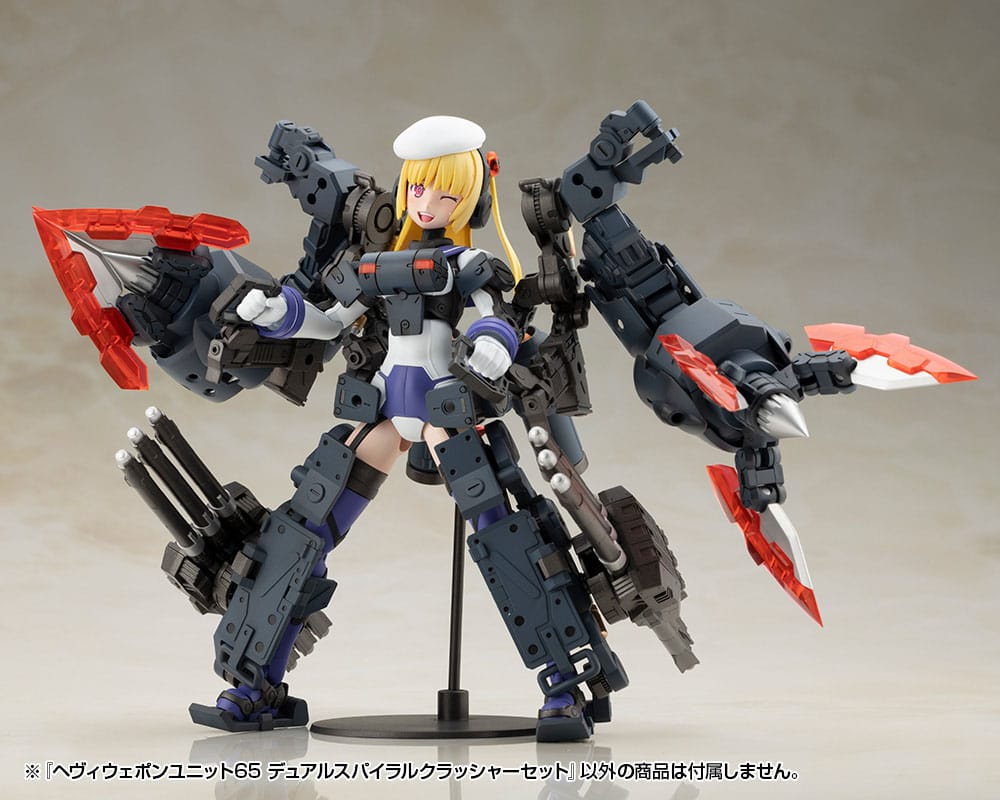 Kotobukiya M.S.G. Accesorios Heavy Weapon Unit 65 Dual Spiral Crusher Set - Z POP Toys