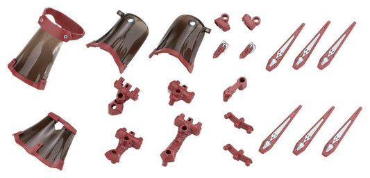 Kotobukiya M.S.G. Accesorios para Maquetas Plastic Model Kit Mission Cloak Deep Red Ver. 4 cm