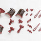 Kotobukiya M.S.G. Accesorios para Maquetas Plastic Model Kit Mission Cloak Deep Red Ver. 4 cm