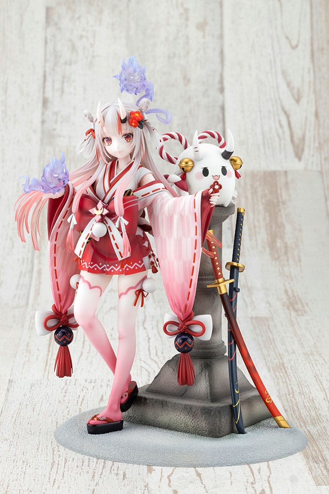 Hololive Production Estatua PVC 1/7 Nakiri Ayame Shrine Maiden Fortune Outfit Ver. 26 cm - Z POP Toys