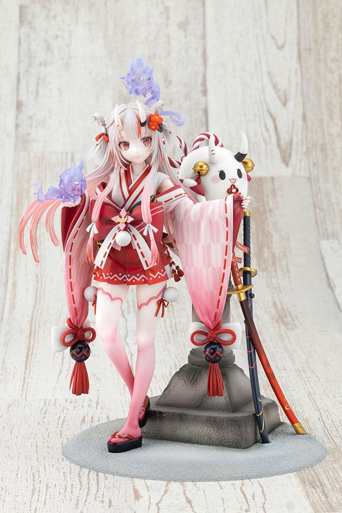 Hololive Production Estatua PVC 1/7 Nakiri Ayame Shrine Maiden Fortune Outfit Ver. 26 cm - Z POP Toys