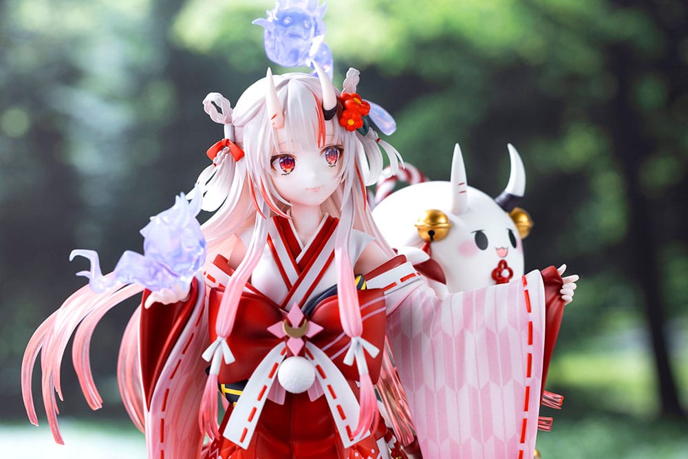 Hololive Production Estatua PVC 1/7 Nakiri Ayame Shrine Maiden Fortune Outfit Ver. 26 cm - Z POP Toys