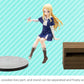 Sasaki and Peeps Estatua PVC 1/7 Elsa 19 cm - Z POP Toys