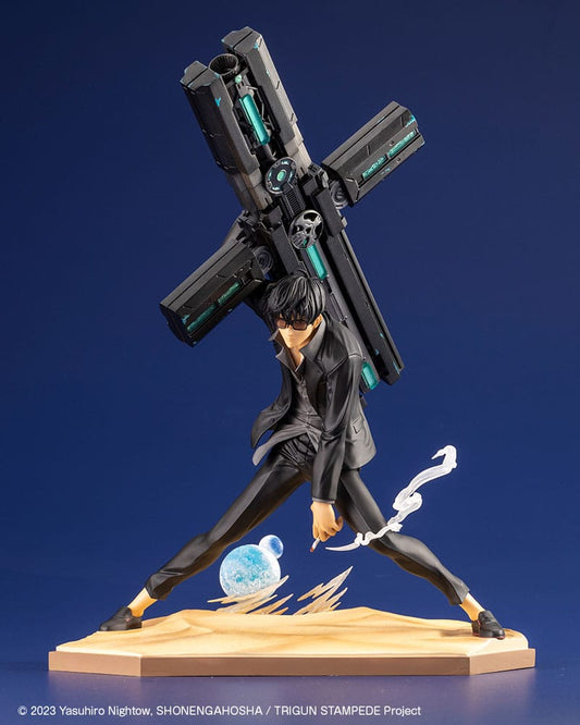 Trigun Stampede Estatua ARTFXJ PVC 1/8 Nicholas D. Wolfwood Trigun Stampede Ver. 28 cm