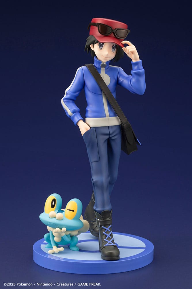 Pokémon Estatua ARTFXJ PVC 1/8 Kalm & Froakie 20 cm - Z POP Toys