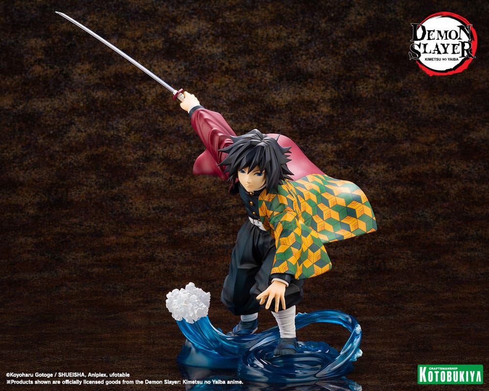 Demon Slayer: Kimetsu no Yaiba Estatua ARTFXJ PVC 1/8 Giyu Tomioka 21 cm