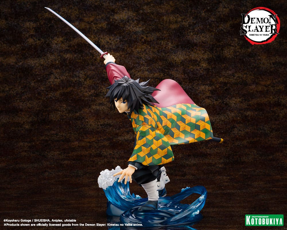 Demon Slayer: Kimetsu no Yaiba Estatua ARTFXJ PVC 1/8 Giyu Tomioka 21 cm