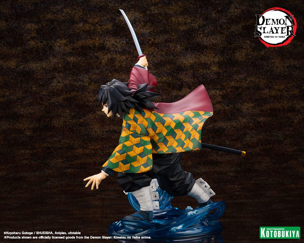 Demon Slayer: Kimetsu no Yaiba Estatua ARTFXJ PVC 1/8 Giyu Tomioka 21 cm