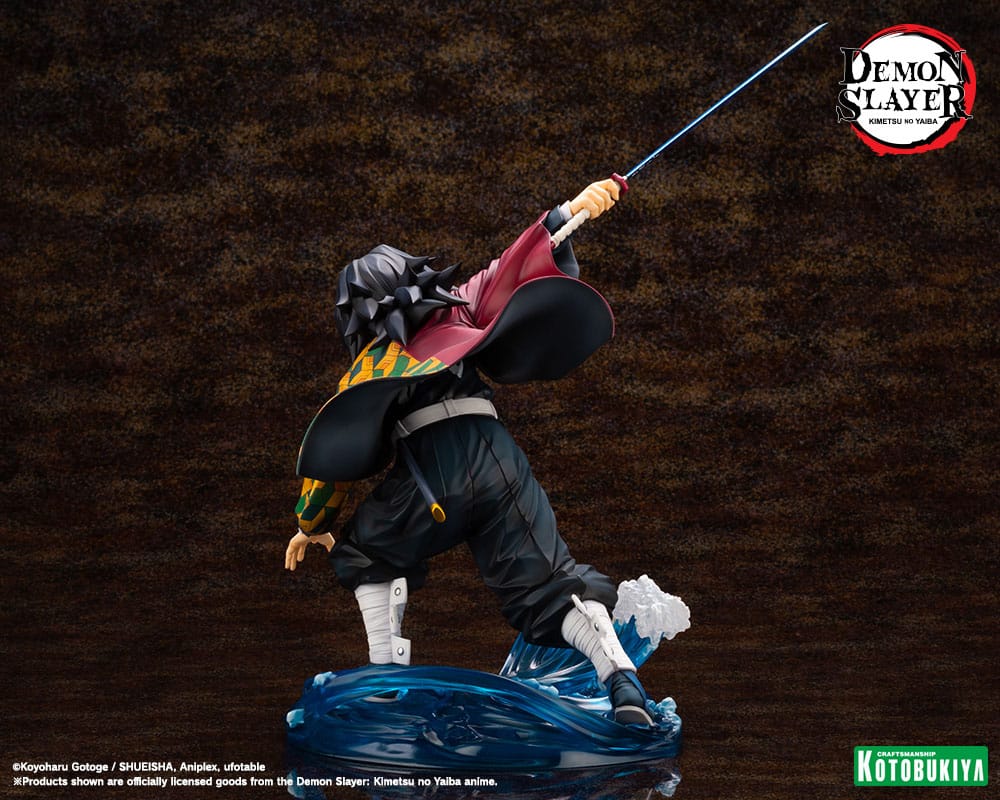 Demon Slayer: Kimetsu no Yaiba Estatua ARTFXJ PVC 1/8 Giyu Tomioka 21 cm