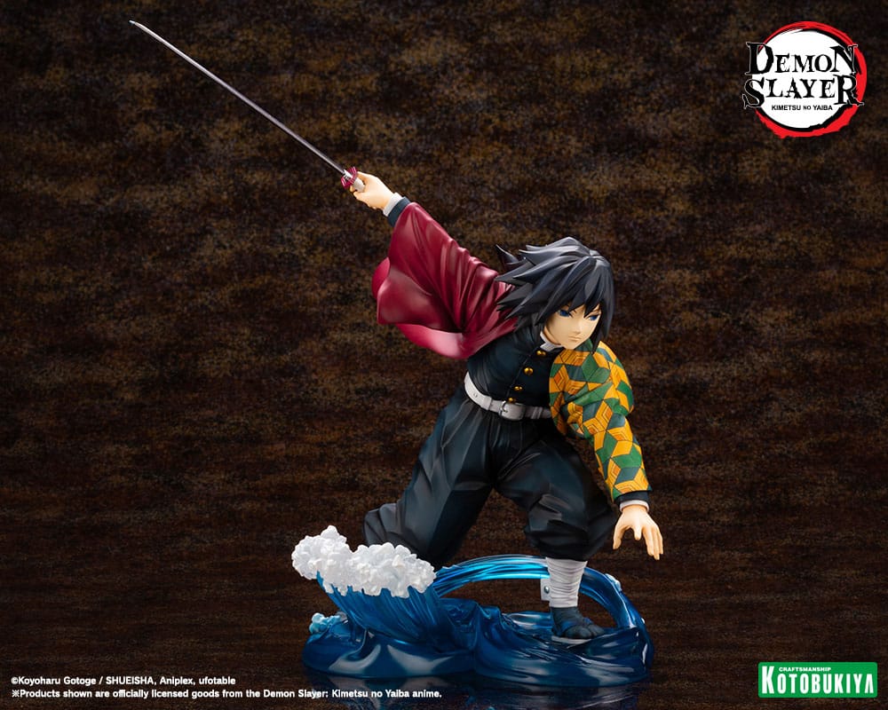 Demon Slayer: Kimetsu no Yaiba Estatua ARTFXJ PVC 1/8 Giyu Tomioka 21 cm