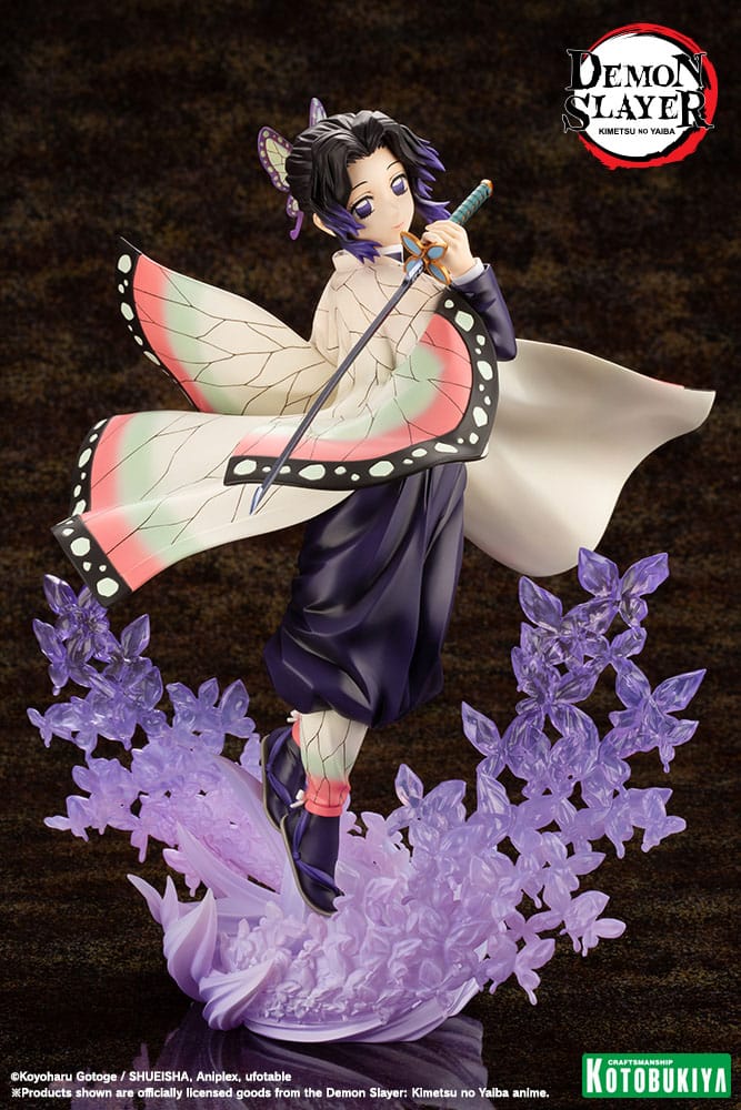 Demon Slayer: Kimetsu no Yaiba Estatua ARTFXJ PVC 1/8 Shinobu Kocho 25 cm