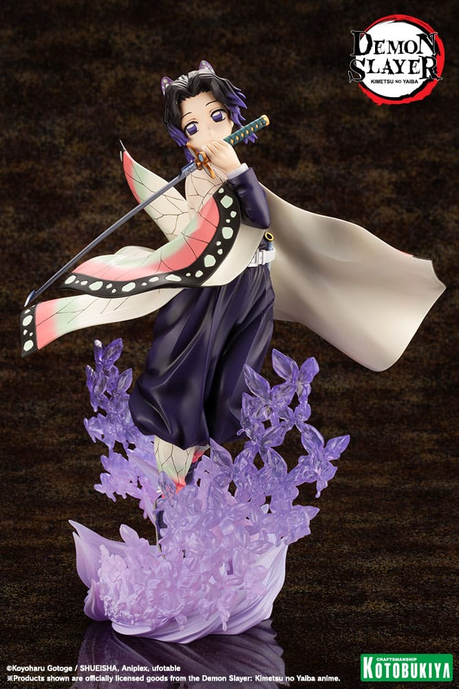Demon Slayer: Kimetsu no Yaiba Estatua ARTFXJ PVC 1/8 Shinobu Kocho 25 cm