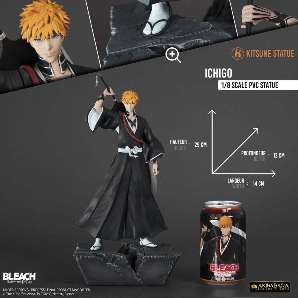 Bleach: Thousand-Year Blood War Estatua PVC Figure 1/8 Ichigo 29 cm - Z POP Toys